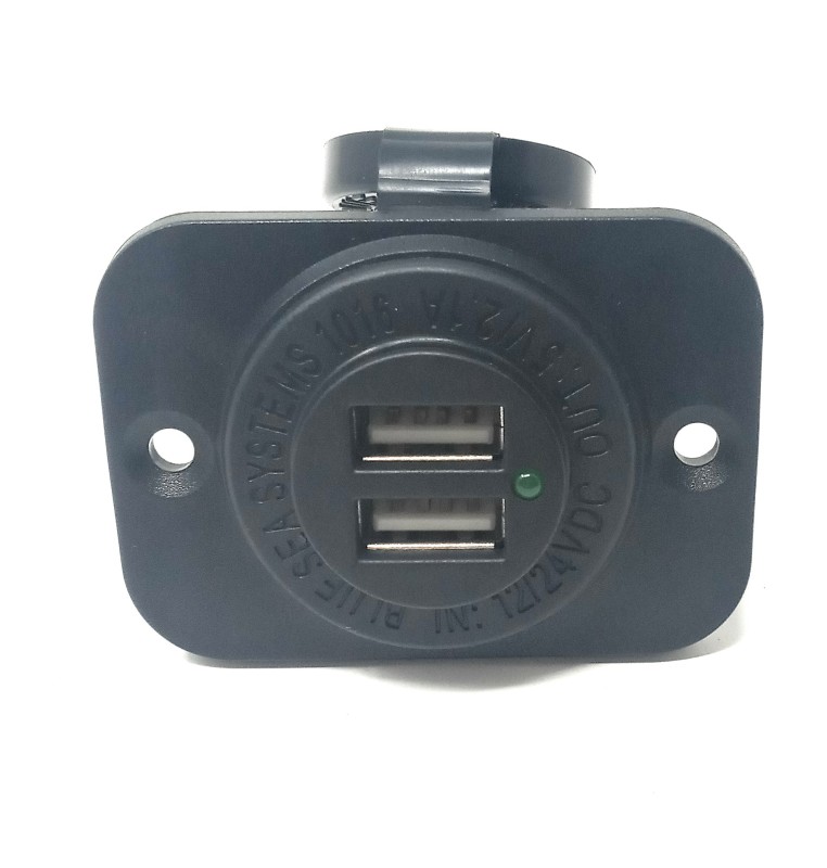 Blue Sea BS 1016 2-fache USB Lade-Steckdose 12V