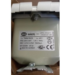 SIET TRASFORMATORE PER INSEGNE NEON 7000 VOLT 50 mA IP 44 CON DISTOP